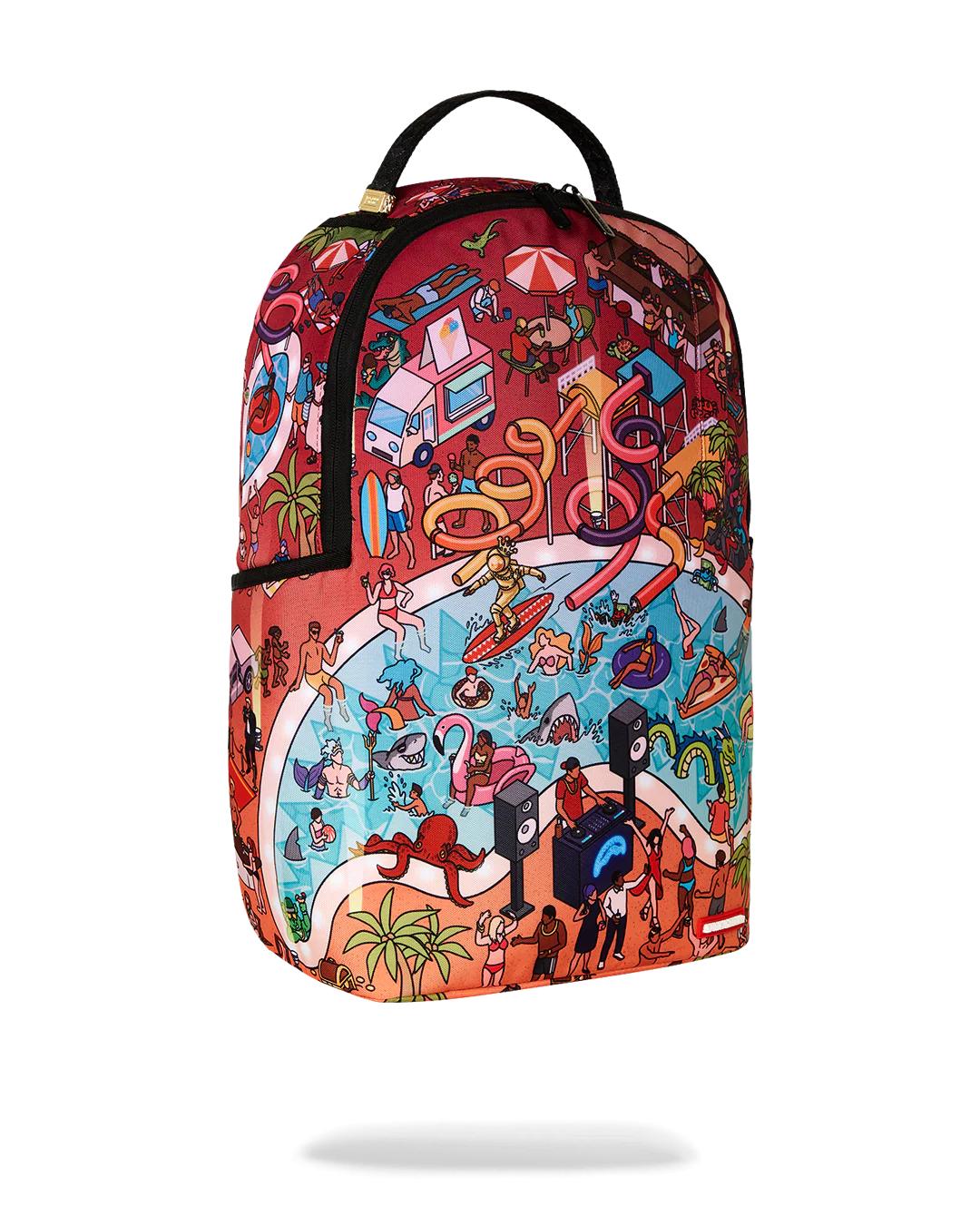 Sprayground LIFE OF THE PARTY DLXR BACKPACK