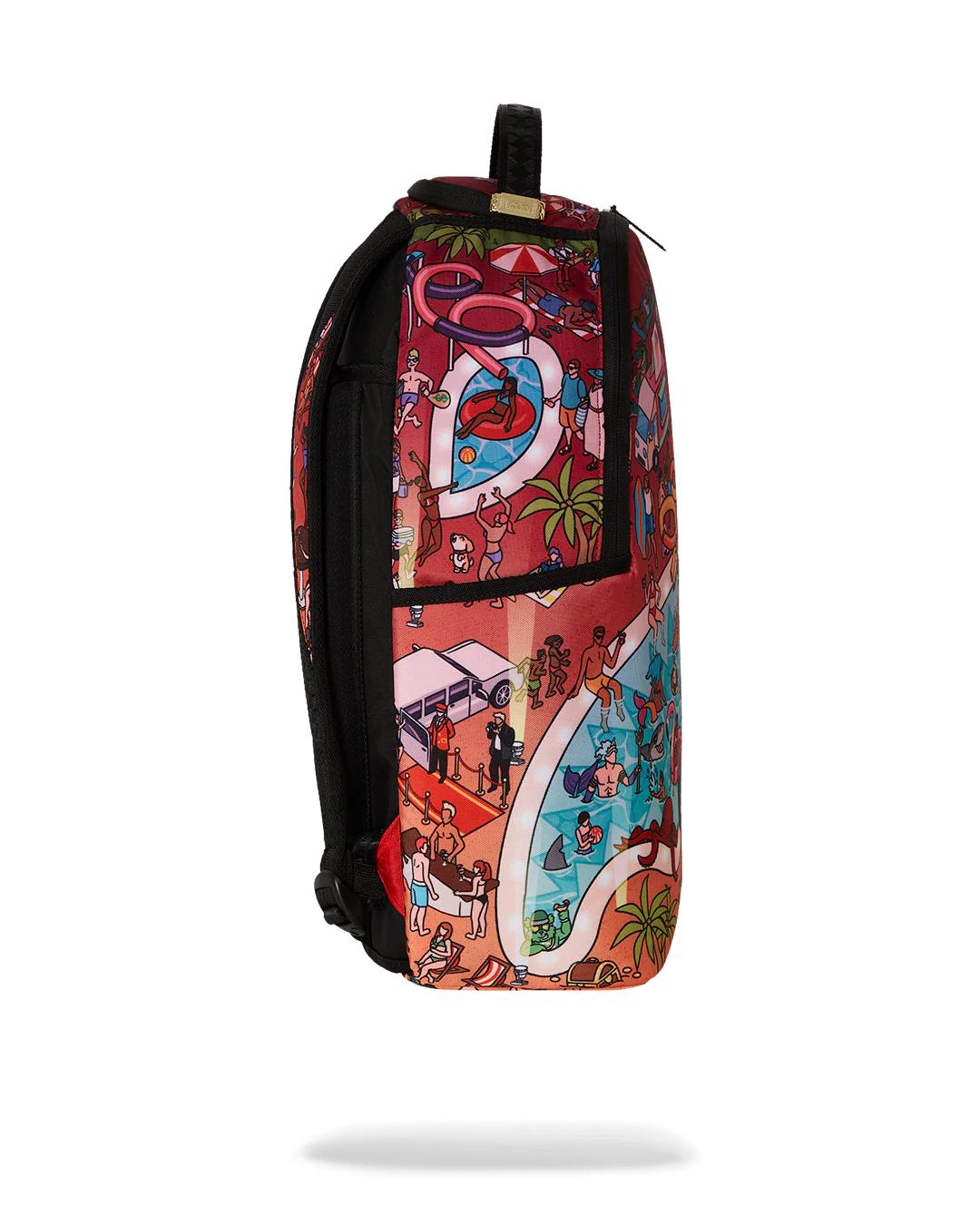 Sprayground LIFE OF THE PARTY DLXR BACKPACK