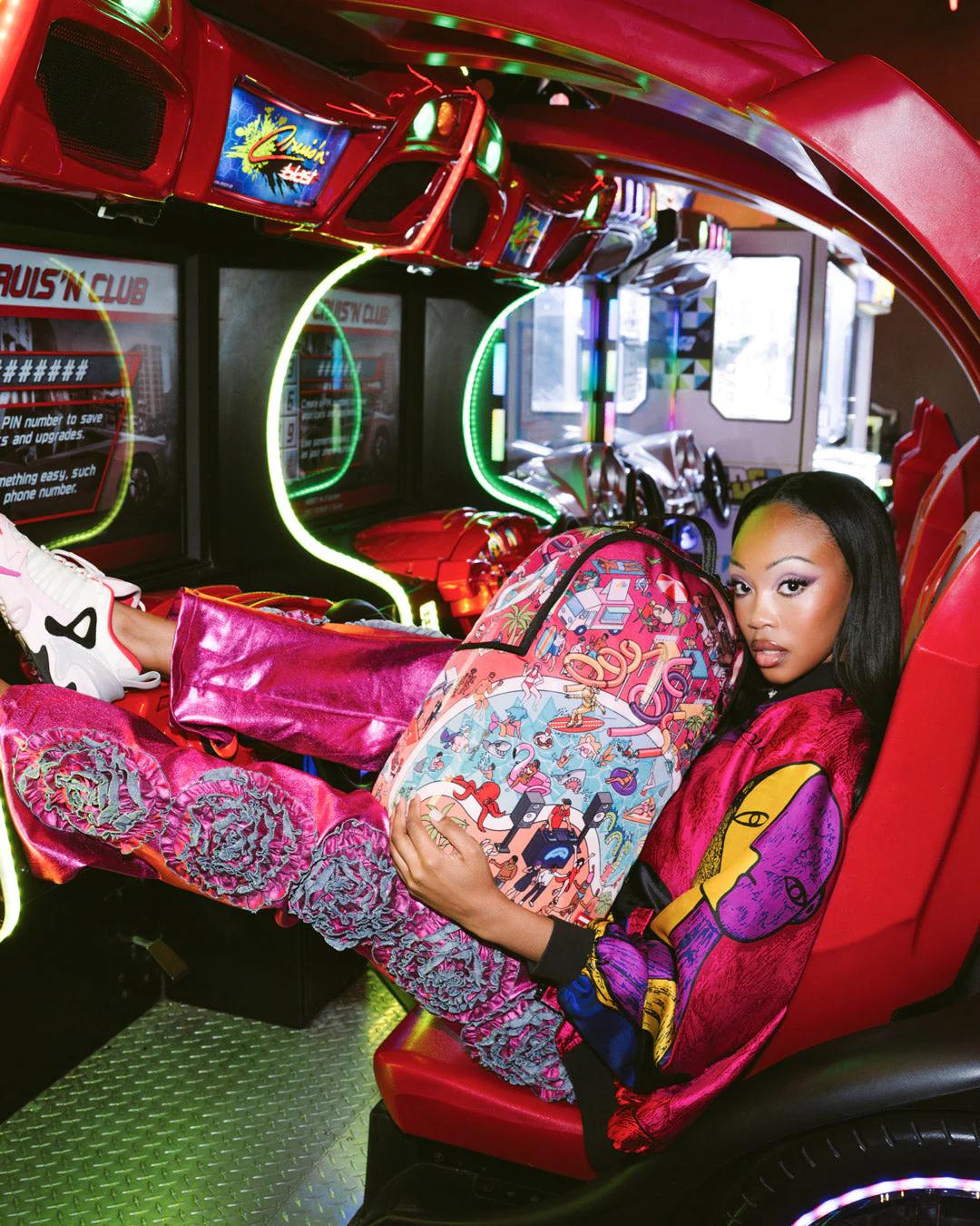 Sprayground LIFE OF THE PARTY DLXR BACKPACK