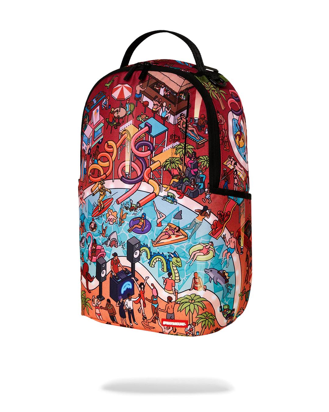 Sprayground LIFE OF THE PARTY DLXR BACKPACK