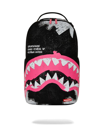 Sprayground SHARK CENTRAL ACRYLIC ART DLX COTTON BACKPACK