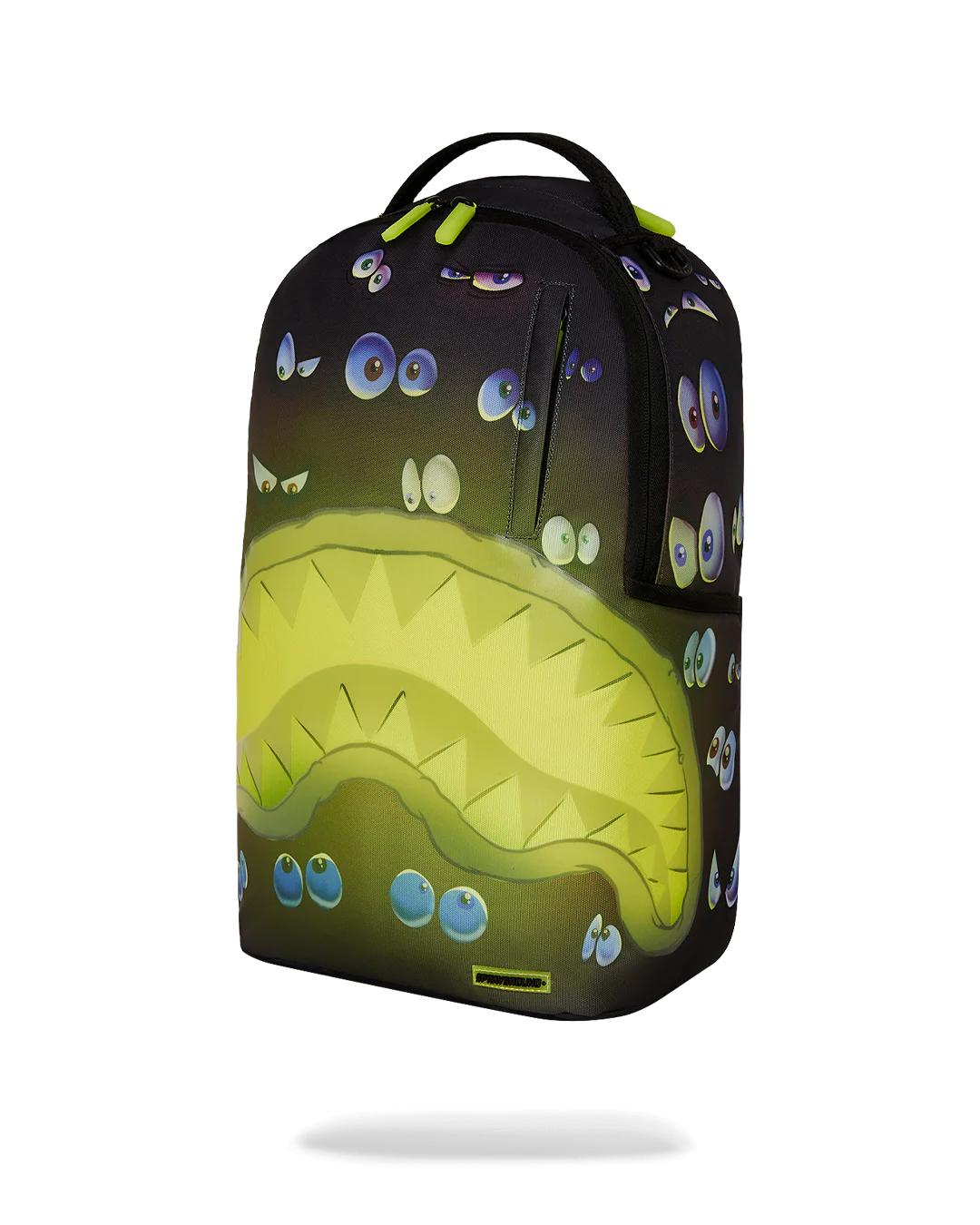 Sprayground EYES ALL A GLOW (GLOW IN THE DARK) DLXR BACKPACK