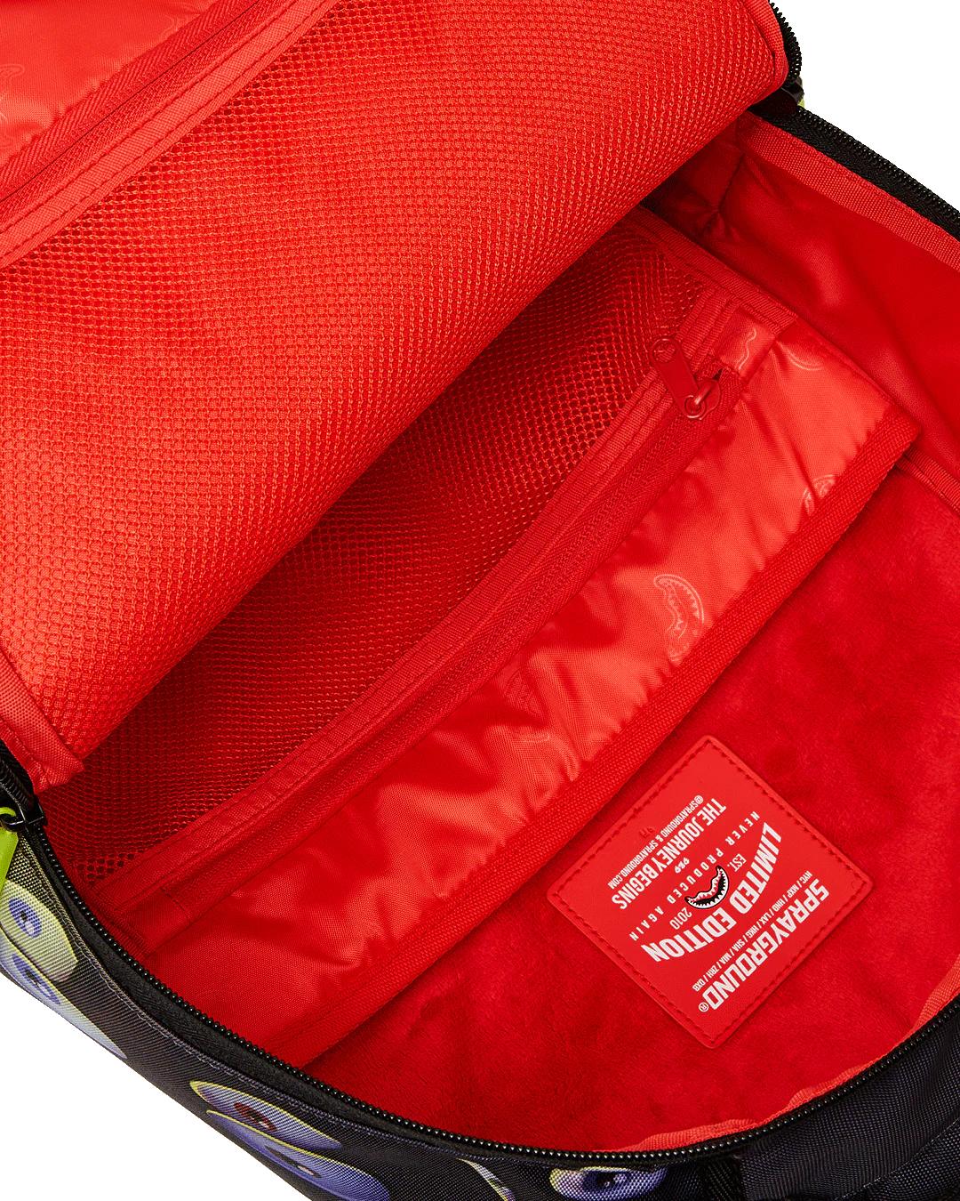 Sprayground EYES ALL A GLOW (GLOW IN THE DARK) DLXR BACKPACK