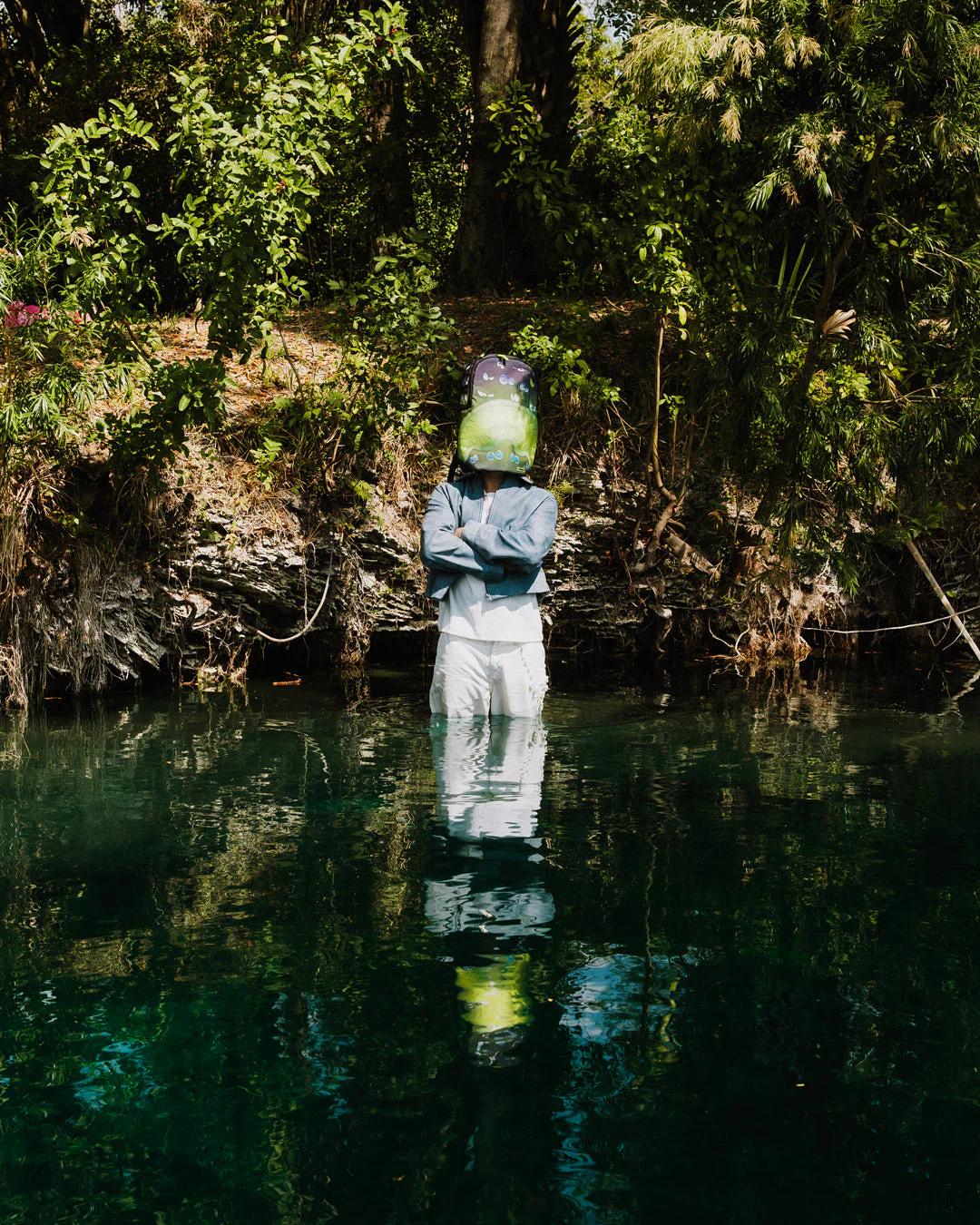 Sprayground EYES ALL A GLOW (GLOW IN THE DARK) DLXR BACKPACK
