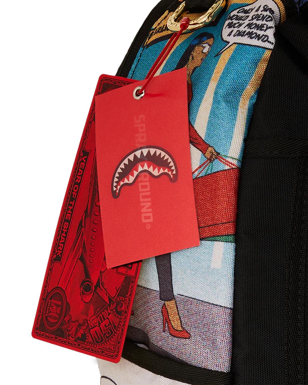 Sprayground 305 ACTION PACKED NIGHT SPOT DLXR BACKPACK