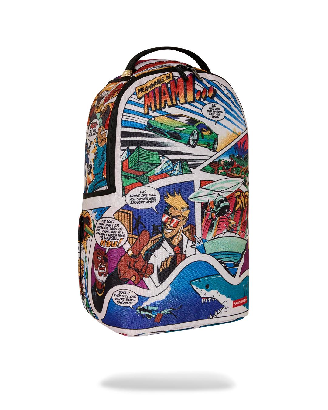 Sprayground 305 ACTION PACKED NIGHT SPOT DLXR BACKPACK
