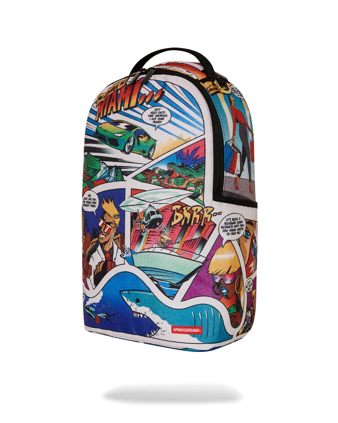 Sprayground 305 ACTION PACKED NIGHT SPOT DLXR BACKPACK