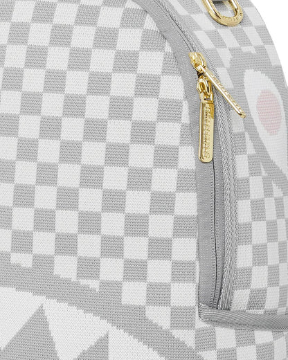 Sprayground KNIT SHARKS IN PARIS IN CREAM DLX BACKPACK
