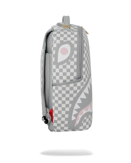 Sprayground KNIT SHARKS IN PARIS IN CREAM DLX BACKPACK
