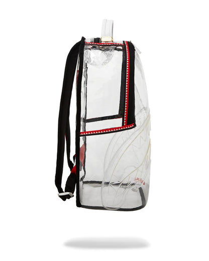 Sprayground 100% CLEAR BACKPACK SHARK