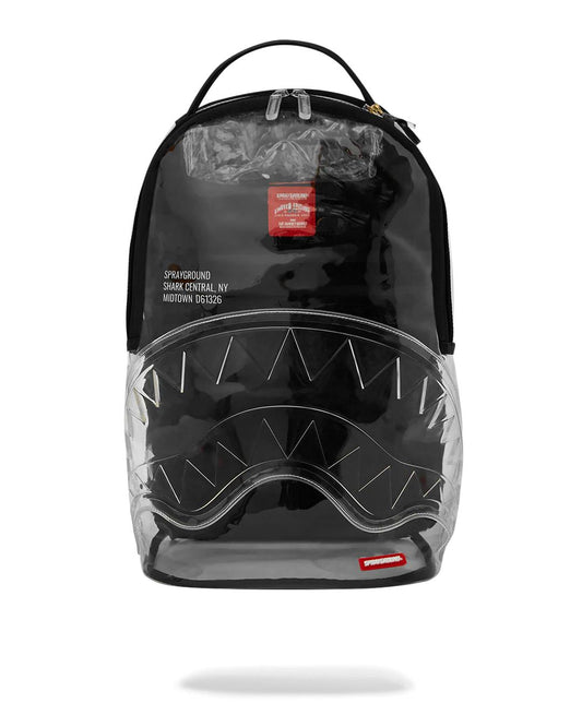 Sprayground CLEAR BACKPACK - SHARK CENTRAL