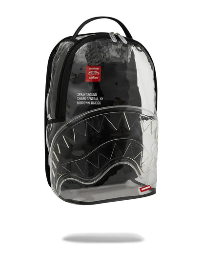 Sprayground CLEAR BACKPACK - SHARK CENTRAL