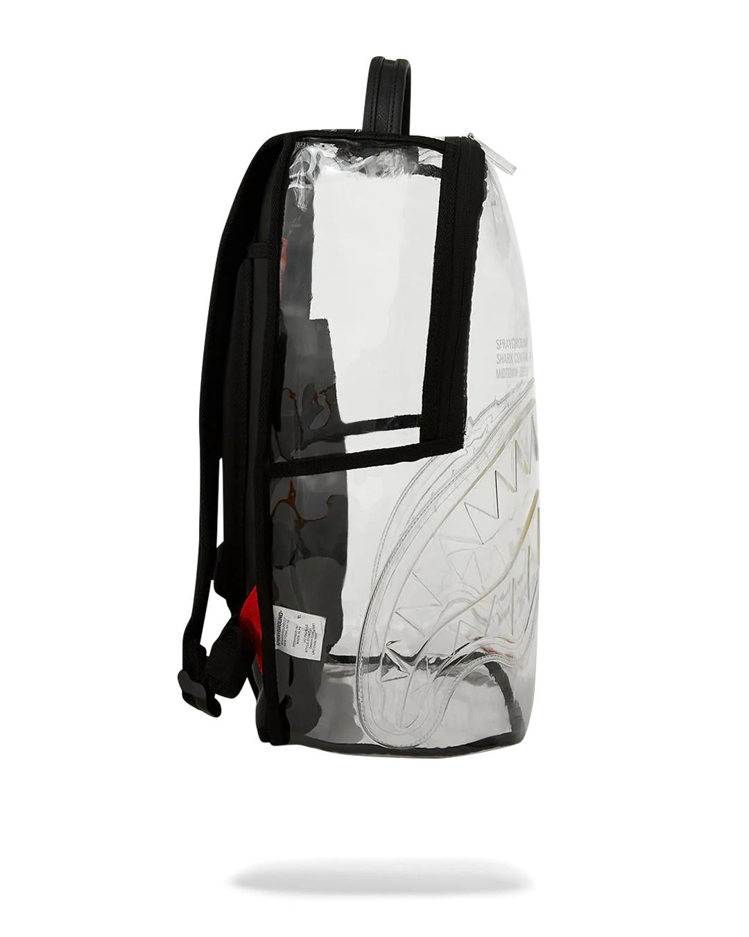 Sprayground CLEAR BACKPACK - SHARK CENTRAL