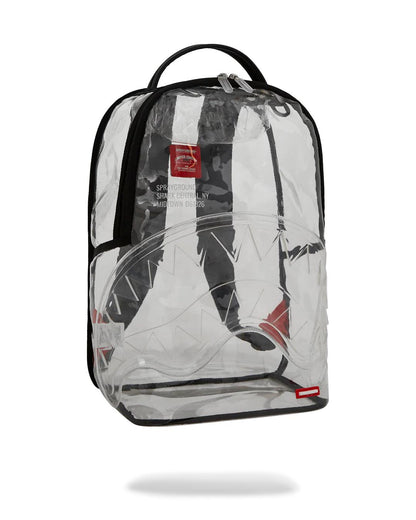 Sprayground 100% CLEAR BACKPACK - SHARK CENTRAL
