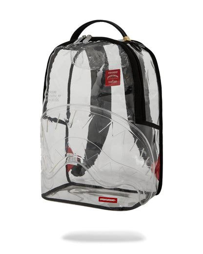 Sprayground 100% CLEAR BACKPACK - SHARK CENTRAL