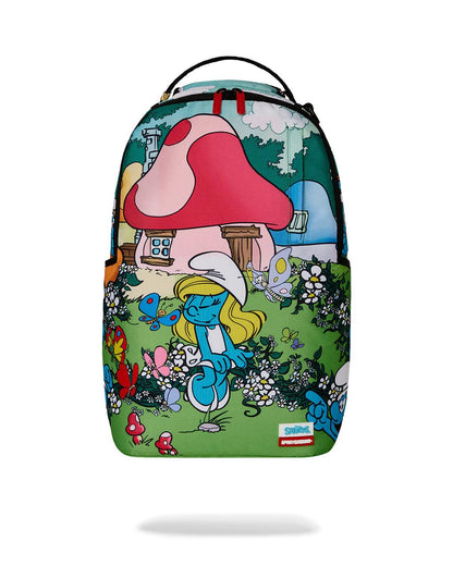 Sprayground SMURFS IN THE GARDEN BACKPACK