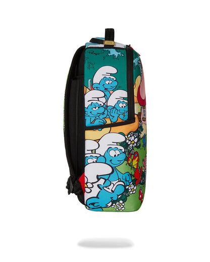 Sprayground SMURFS IN THE GARDEN BACKPACK