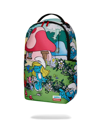 Sprayground SMURFS IN THE GARDEN BACKPACK