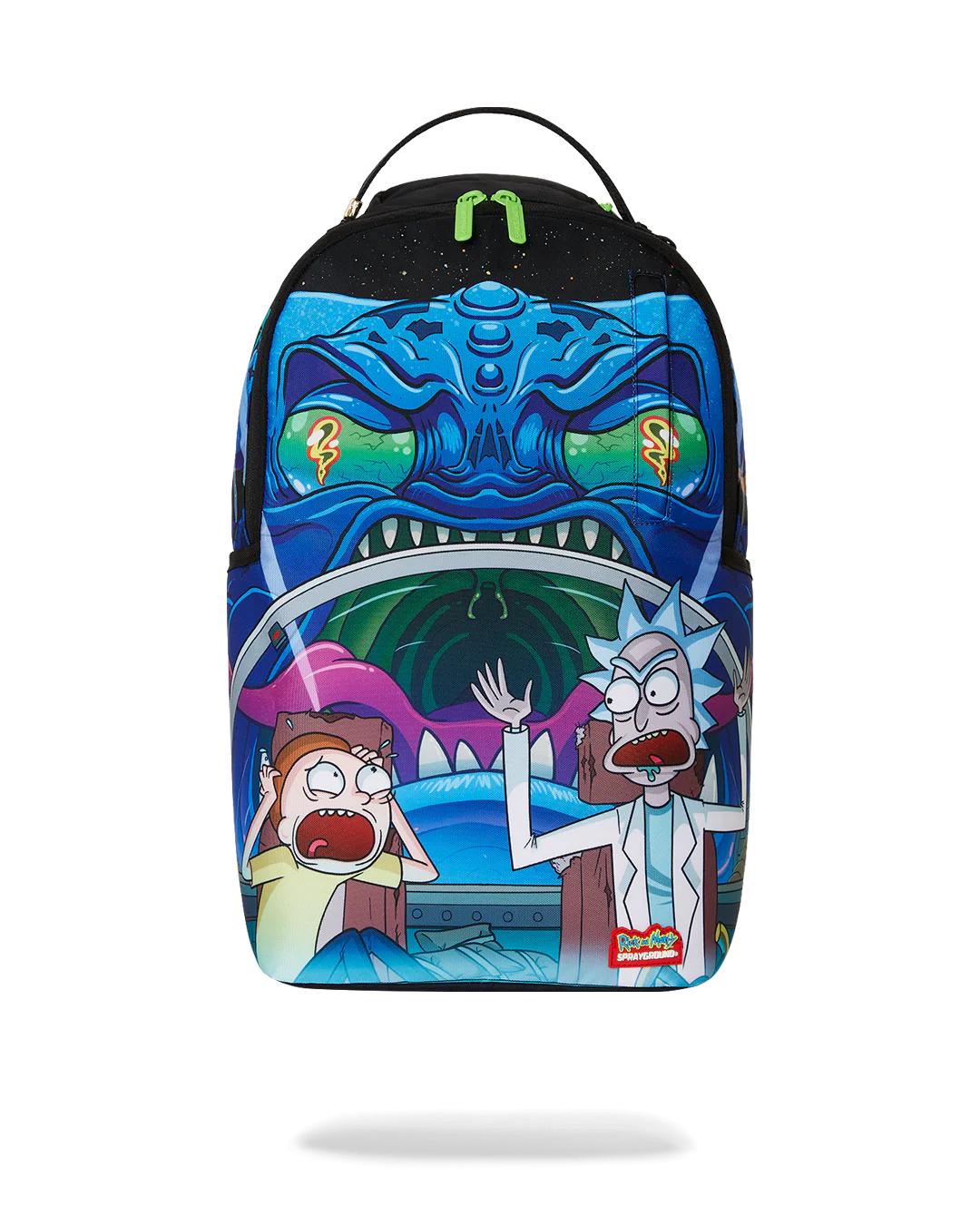 Sprayground RICK AND MORTY GALACTIC GETAWAY BACKPACK