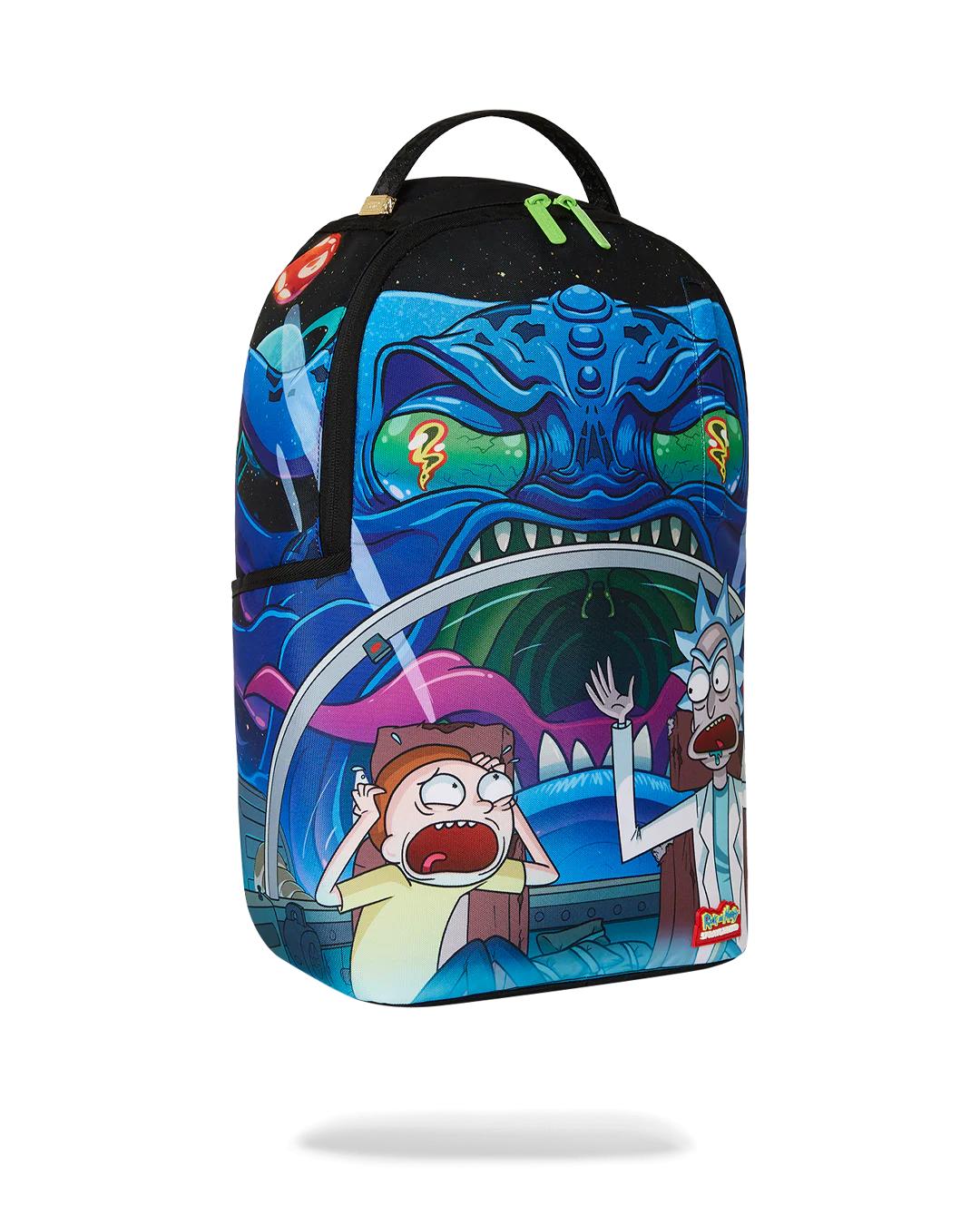Sprayground RICK AND MORTY GALACTIC GETAWAY BACKPACK