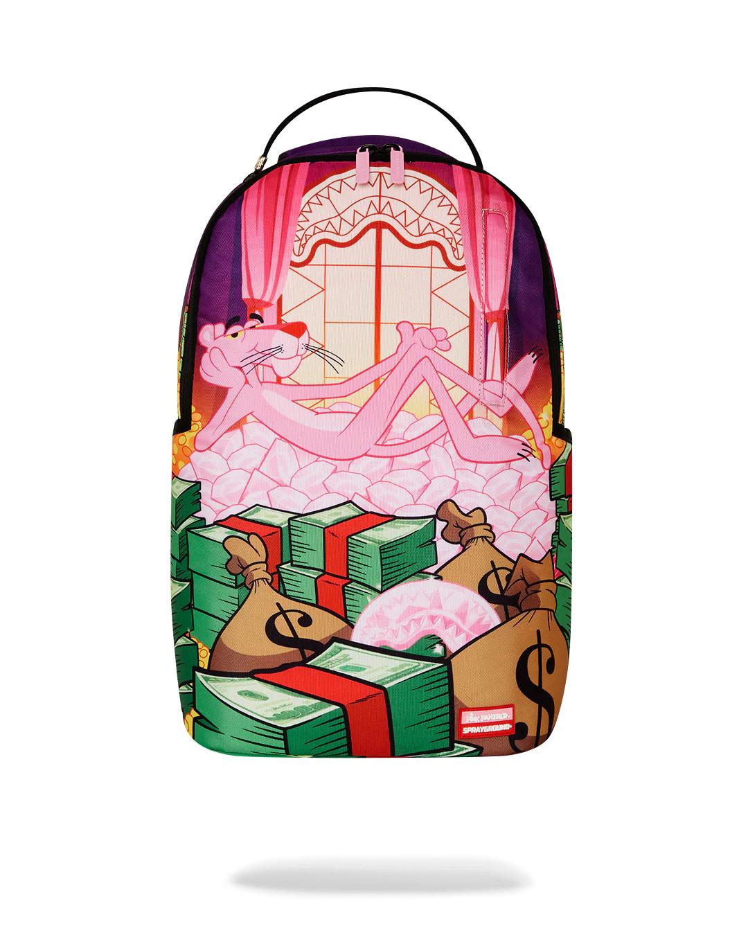 Sprayground PINK PANTHER FORTRESS OF MONEY-TUDE BACKPACK