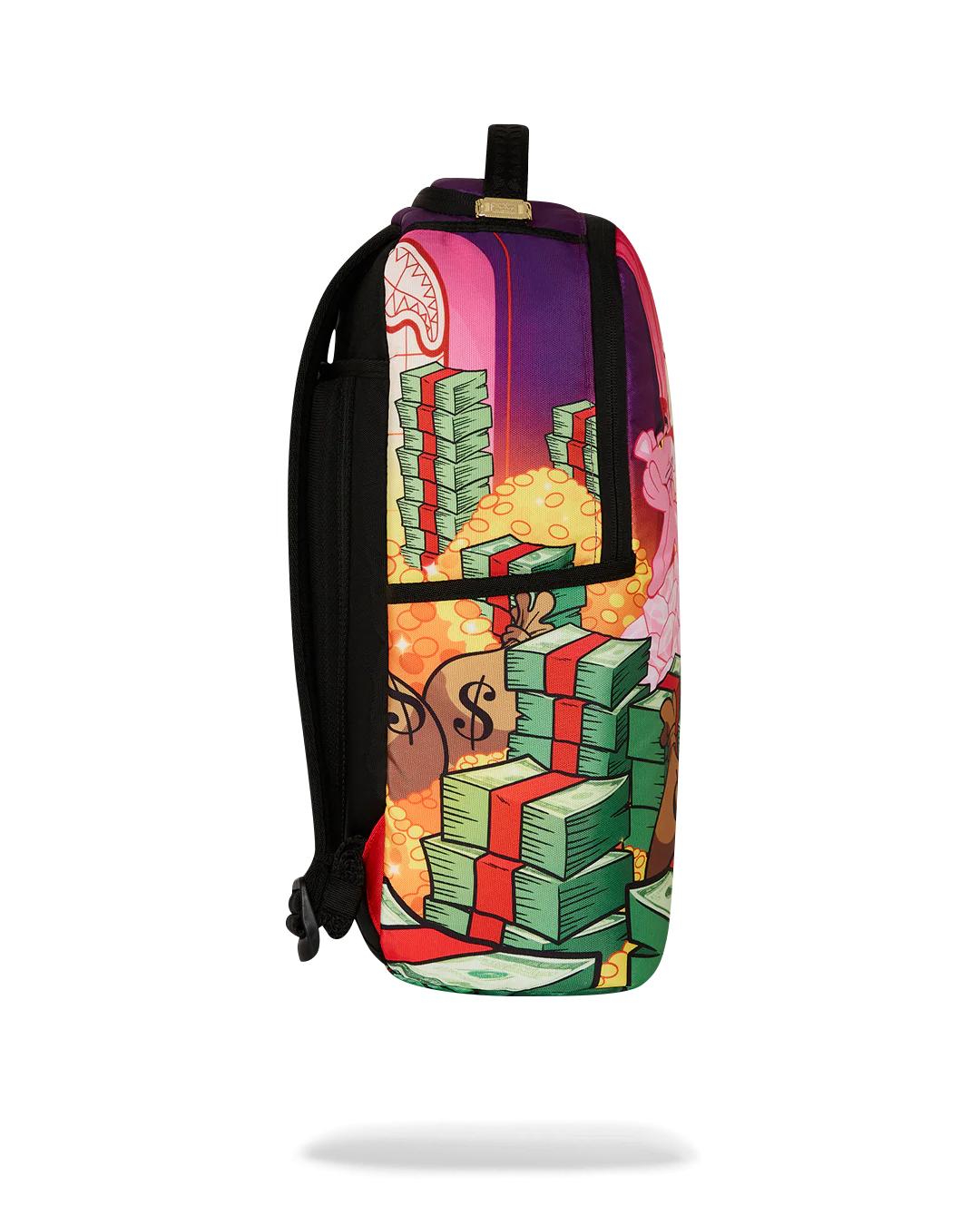 Sprayground PINK PANTHER FORTRESS OF MONEY-TUDE BACKPACK