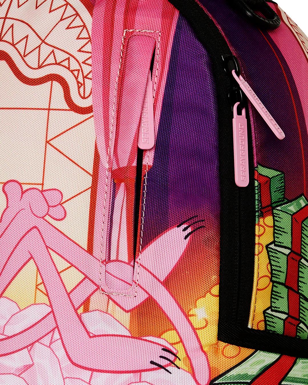 Sprayground PINK PANTHER FORTRESS OF MONEY-TUDE BACKPACK