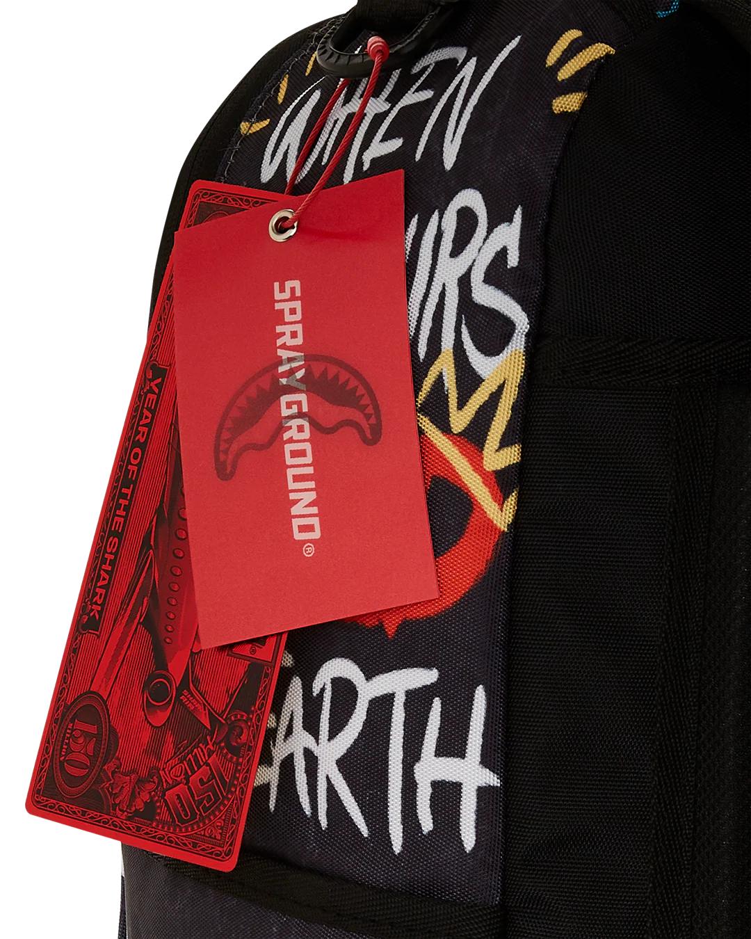 Sprayground JURASSIC POSTER SPLASH BACKPACK
