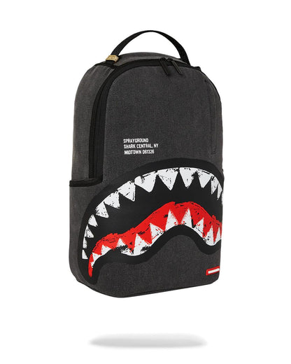 Sprayground SHARK CENTRAL DENIM VENOM BACKPACK