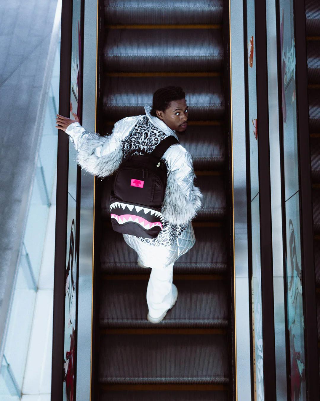 Sprayground SHARK CENTRAL 2.0 NEON VENOM BACKPACK