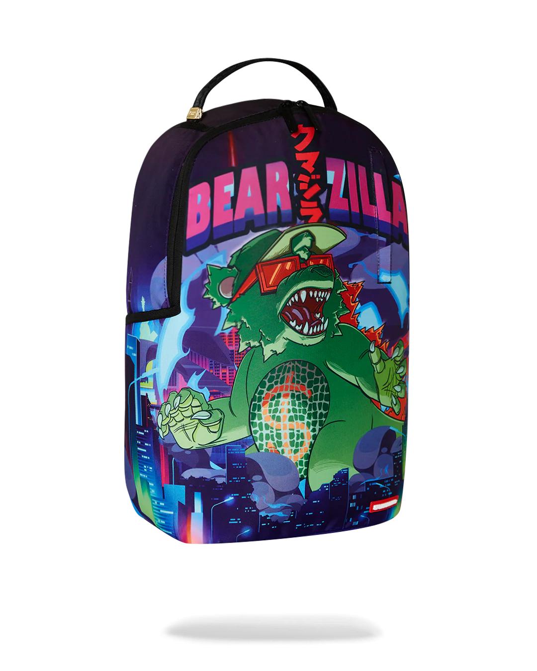 Sprayground BEARZILLA: THE CONQUEST DLXR BACKPACK