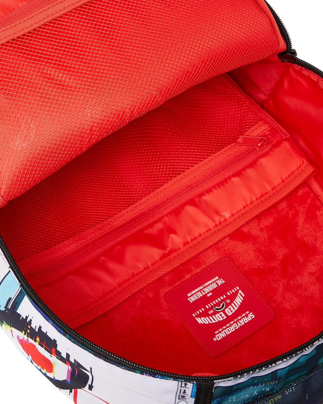 Sprayground HACKED & STACKED BUT I STILL GOT YOUR BACK DLXR BACKPACK