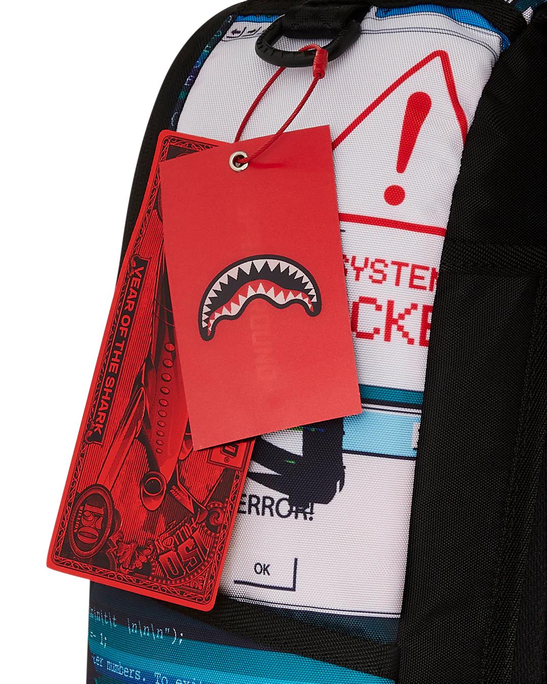 Sprayground HACKED & STACKED BUT I STILL GOT YOUR BACK DLXR BACKPACK