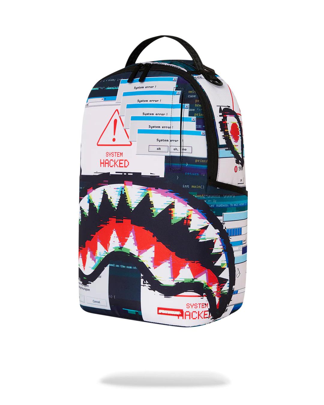 Sprayground HACKED & STACKED BUT I STILL GOT YOUR BACK DLXR BACKPACK
