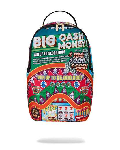 Sprayground BIG MONEY BIG MONEY BACKPACK (COMES WITH SCRATCH OFF PLAYING CARD)