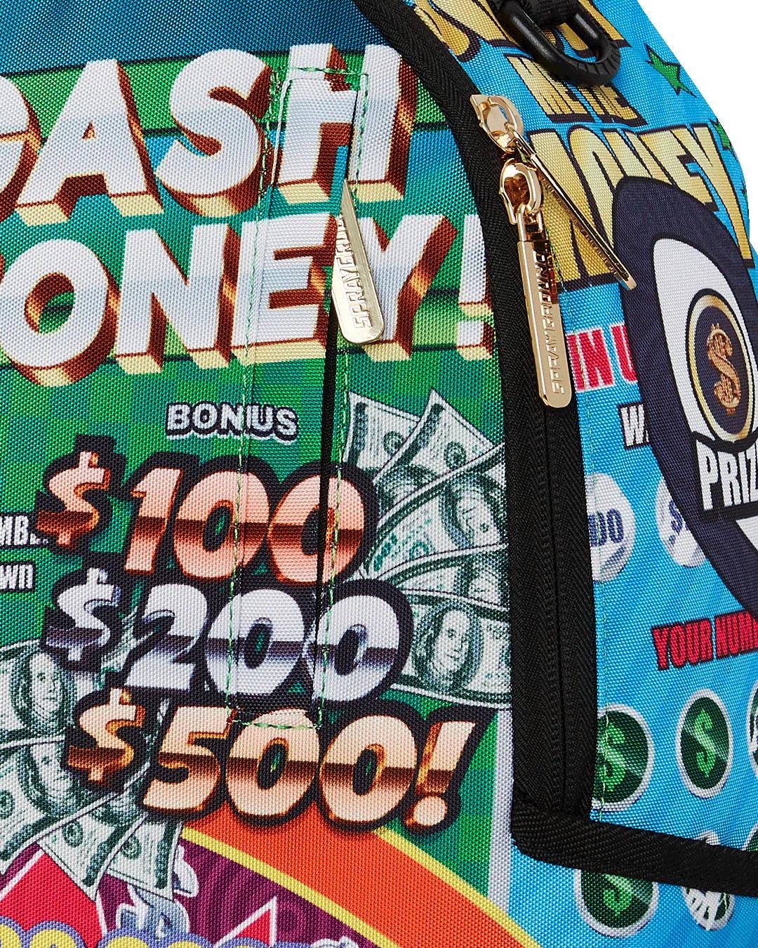 Sprayground BIG MONEY BIG MONEY BACKPACK (COMES WITH SCRATCH OFF PLAYING CARD)