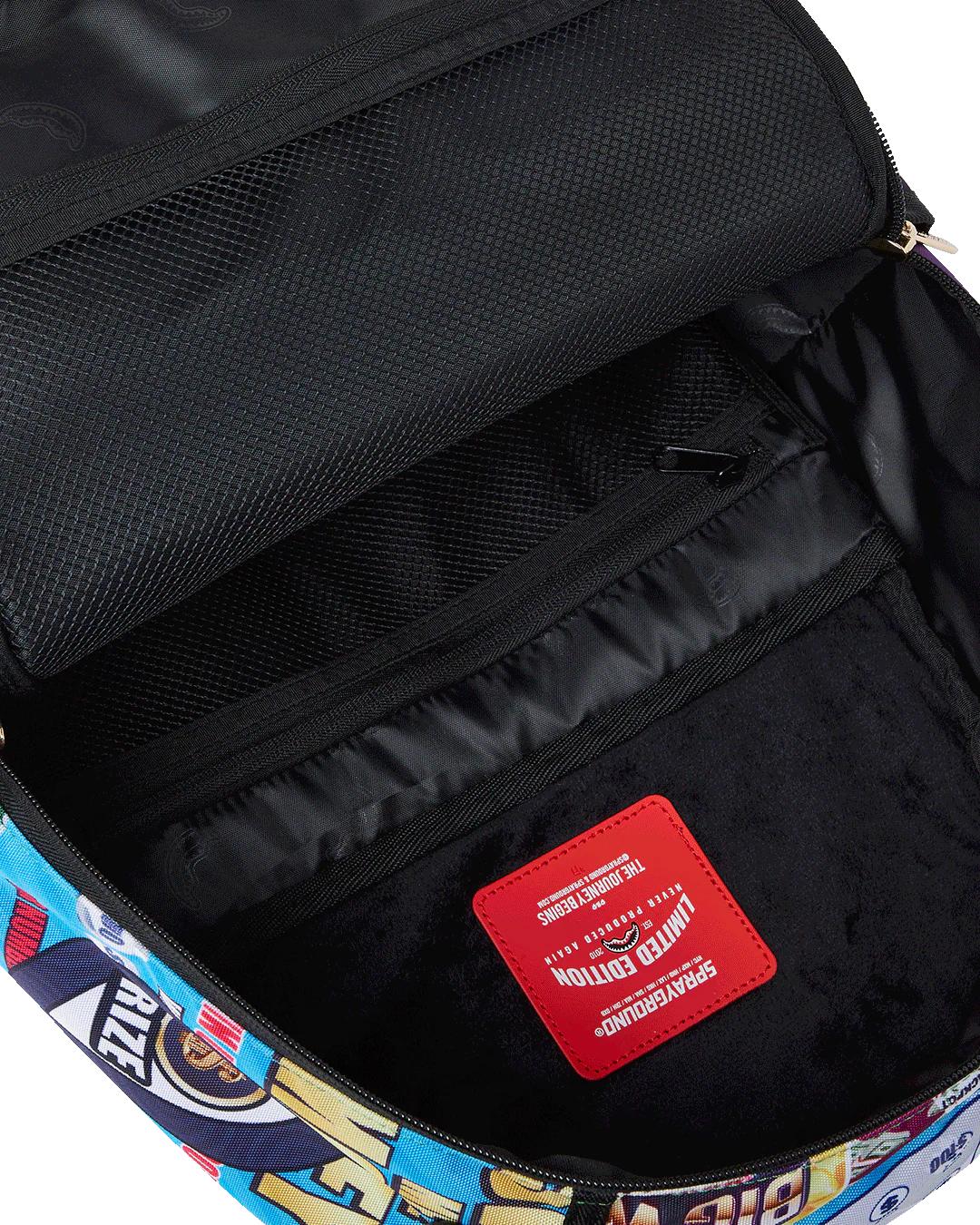 Sprayground BIG MONEY BIG MONEY BACKPACK (COMES WITH SCRATCH OFF PLAYING CARD)