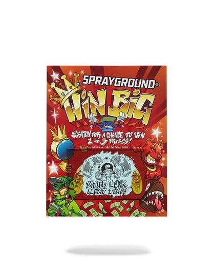 Sprayground BIG MONEY BIG MONEY BACKPACK (COMES WITH SCRATCH OFF PLAYING CARD)