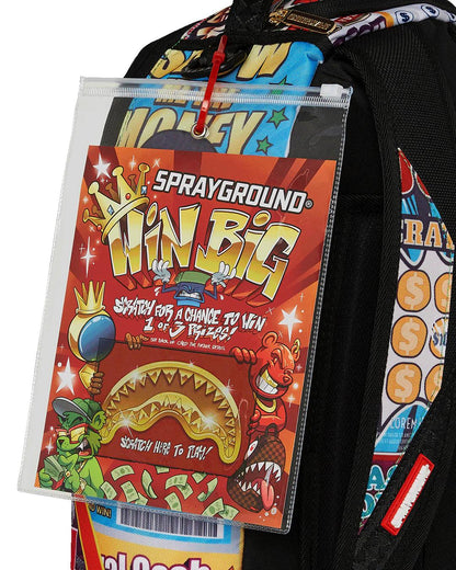 Sprayground BIG MONEY BIG MONEY BACKPACK (COMES WITH SCRATCH OFF PLAYING CARD)