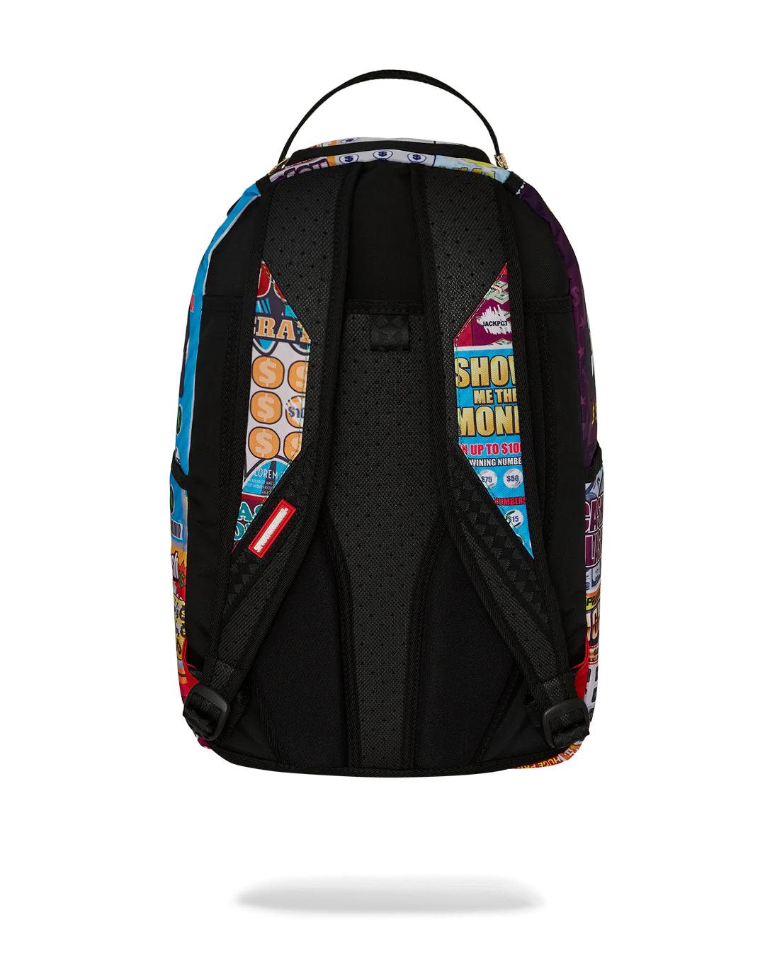 Sprayground BIG MONEY BIG MONEY BACKPACK (COMES WITH SCRATCH OFF PLAYING CARD)