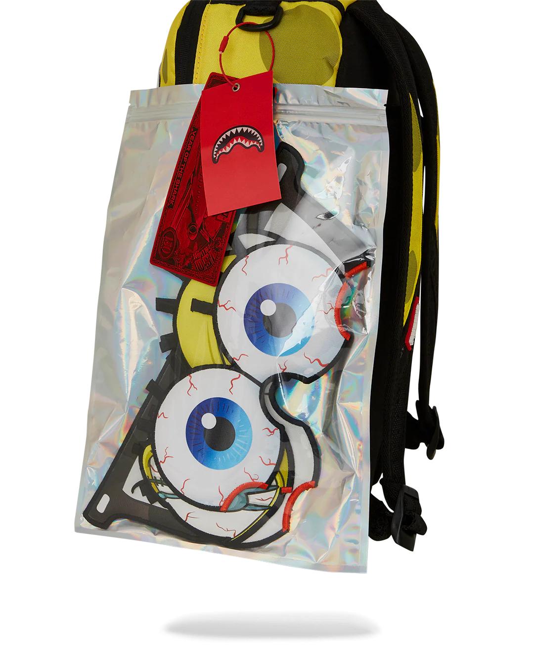 Sprayground SPONGEBOB EYE POP REMOVABLE EYES BACKPACK