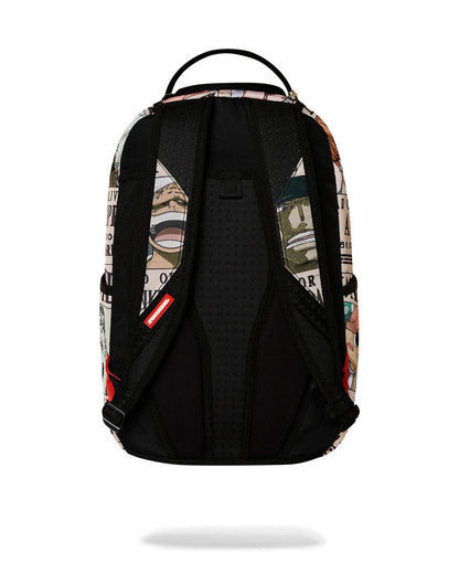 Sprayground ONE PIECE WANTED SHARK POSTERS BACKPACK