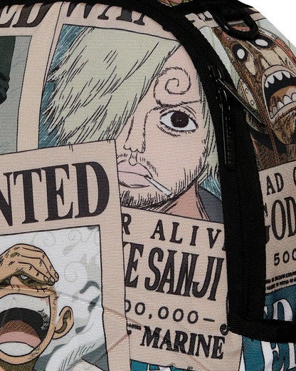 Sprayground ONE PIECE WANTED SHARK POSTERS BACKPACK