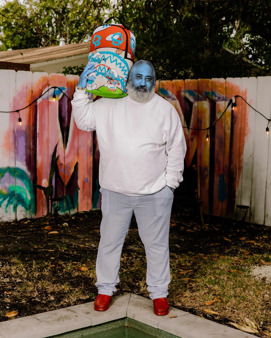 Sprayground SMURFS ART PARTY BACKPACK