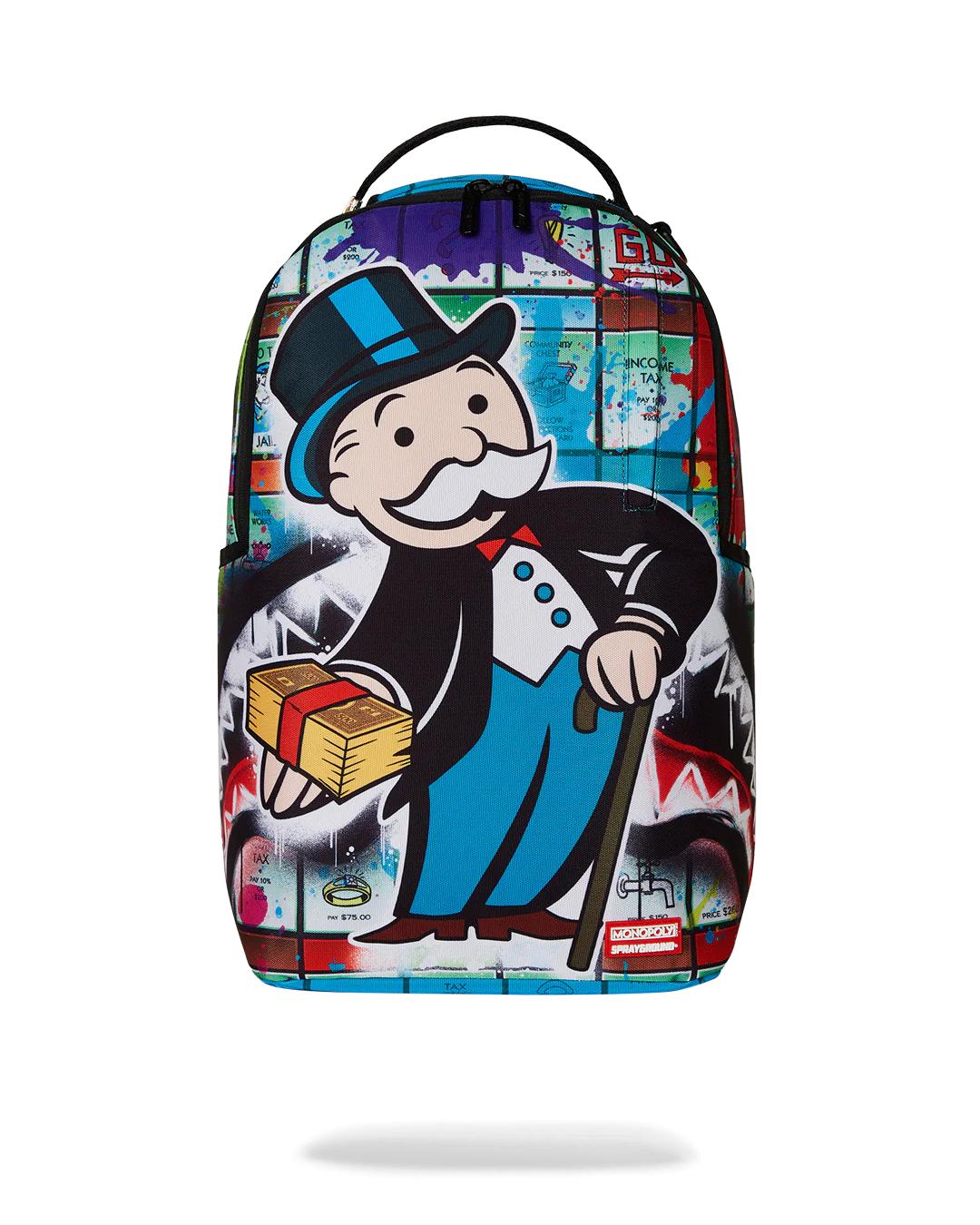 Sprayground MONOPOLY MONEY MOVES BACKPACK