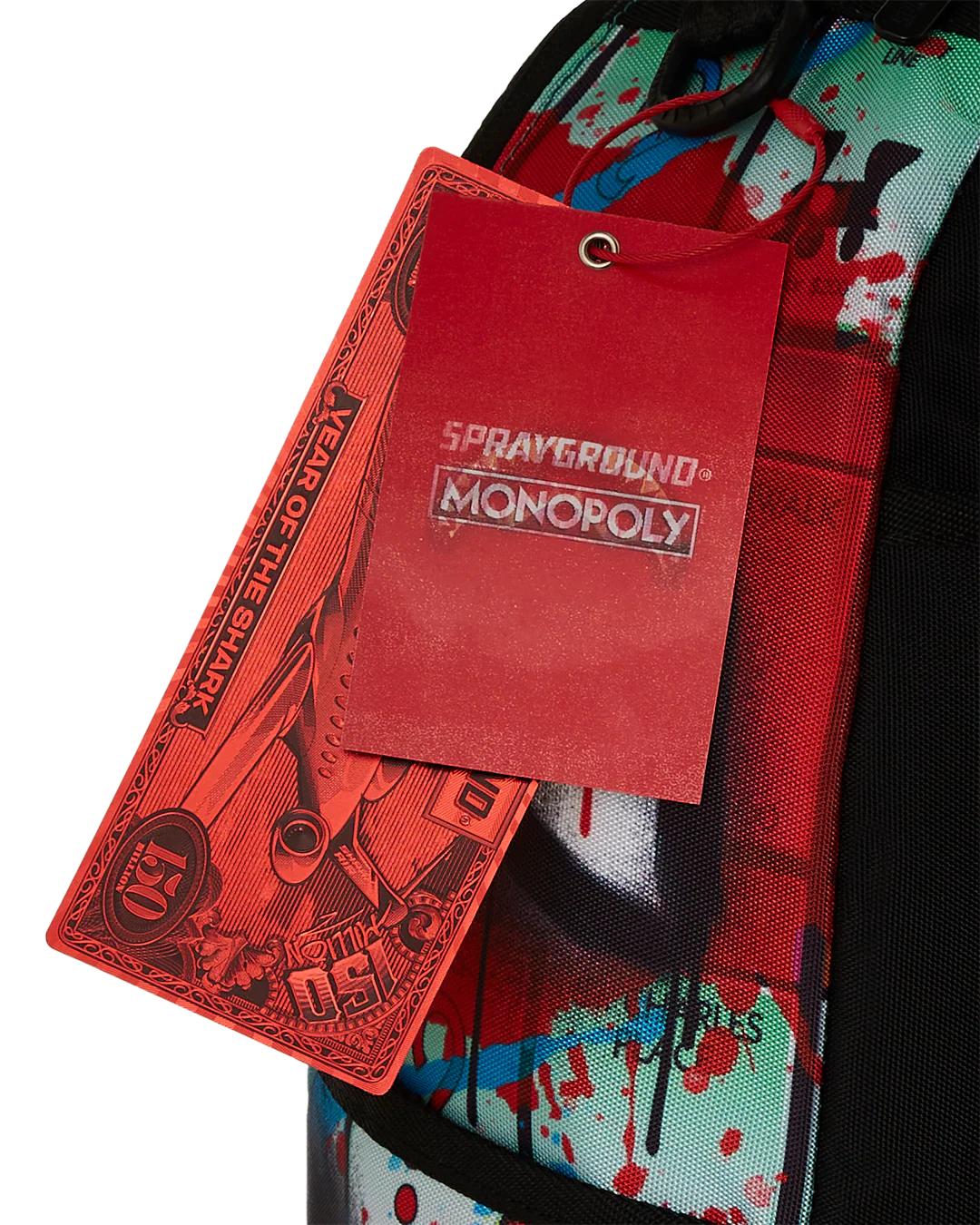 Sprayground MONOPOLY MONEY MOVES BACKPACK