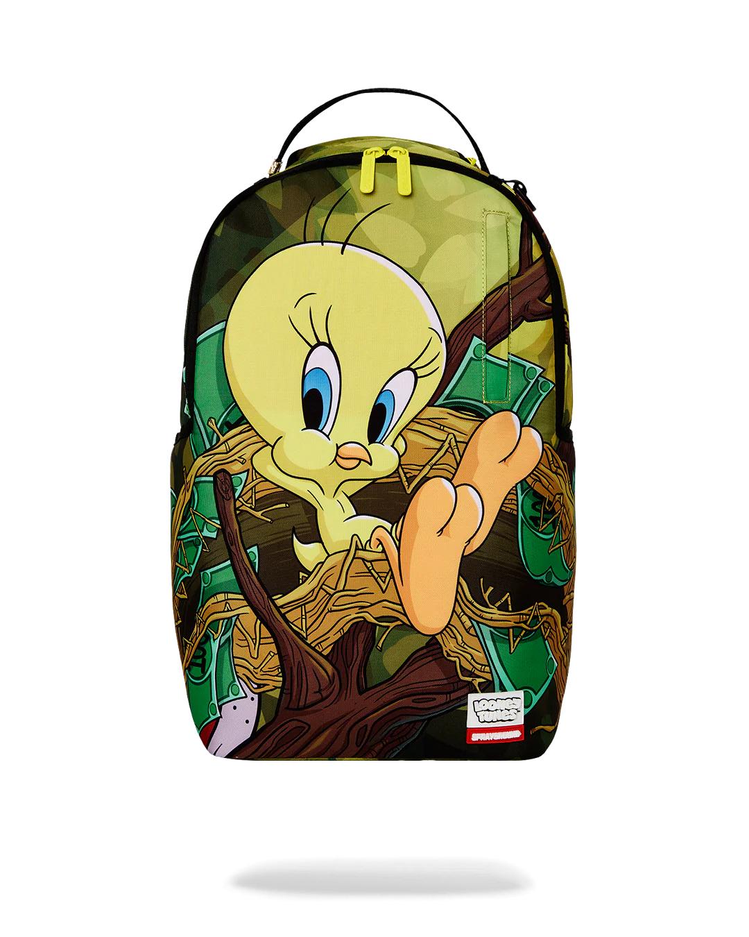 Sprayground LOONEY TUNES TWEETY CASH NEST BACKPACK