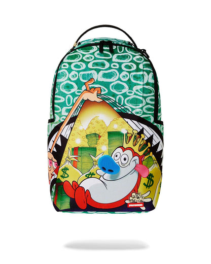 Sprayground REN & STIMPY HIDDEN GOLD MINE DLXR BACKPACK