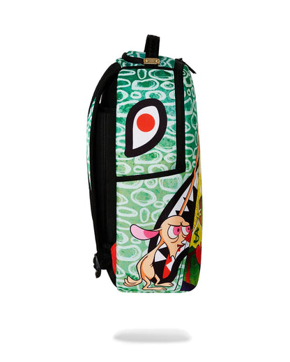 Sprayground REN & STIMPY HIDDEN GOLD MINE DLXR BACKPACK