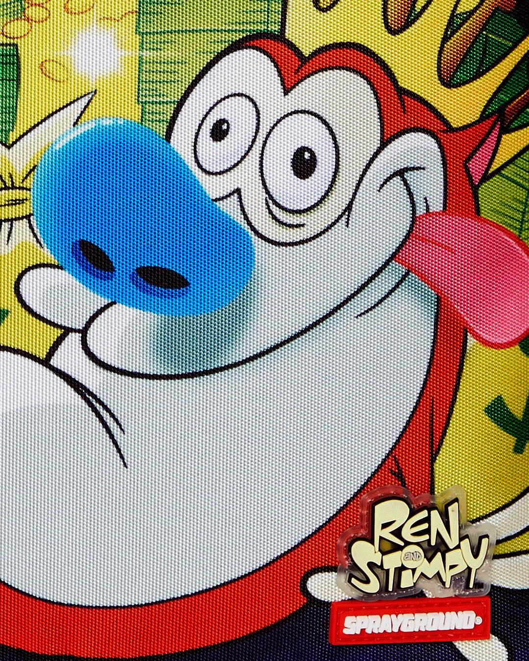 Sprayground REN & STIMPY HIDDEN GOLD MINE DLXR BACKPACK